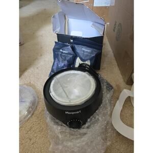 Maxpearl Digital Waxing Kit - Women Men Hard Wax Melt Warmer Kit for Hair Remova